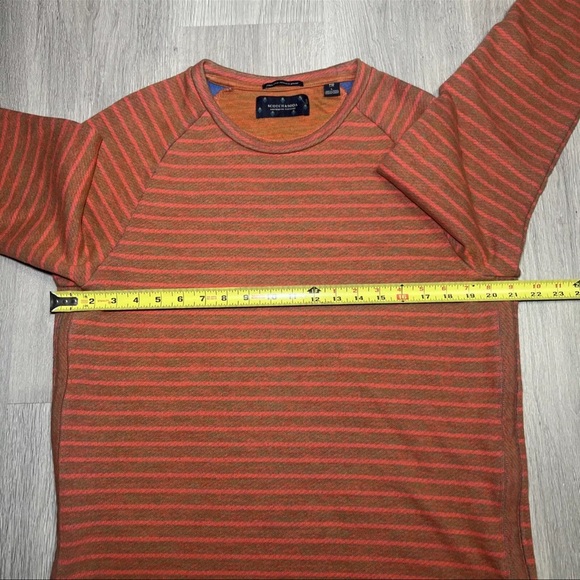 Scotch Soda Amsterdam Striped Sweatshirt Crew Neck Pullover Men’s Size L Large - Picture 4 of 7